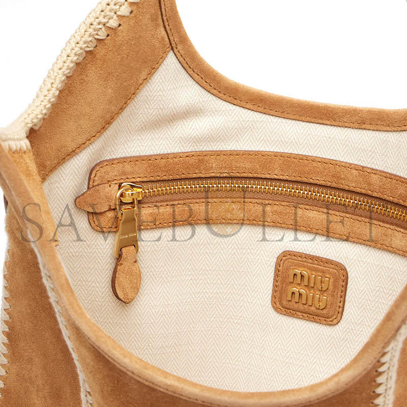 M1v M1v ivy medium suede tote bag (40*35cm)